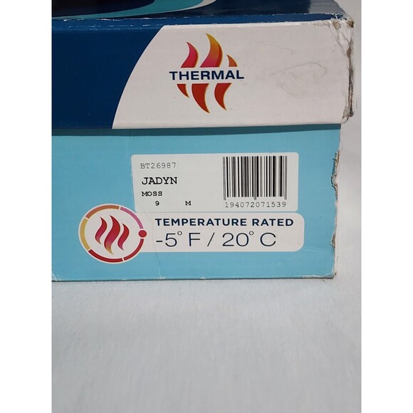 Baretraps Jadyn Thermal Boots Size 9 M Brown Black - Picture 12 of 14